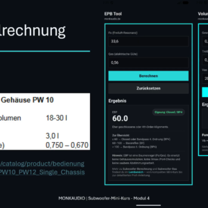 Titelbild_Sub-Mini-Kurs Subwoofer-Mini-Kurs | Geschlossene Subwoofergehäuse verstehen und planen